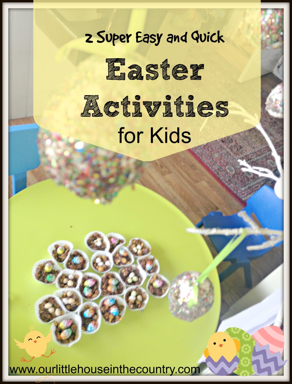 2 Super Easy and Quick Last Minute Easter Activities for Toddlers and Preschoolers
