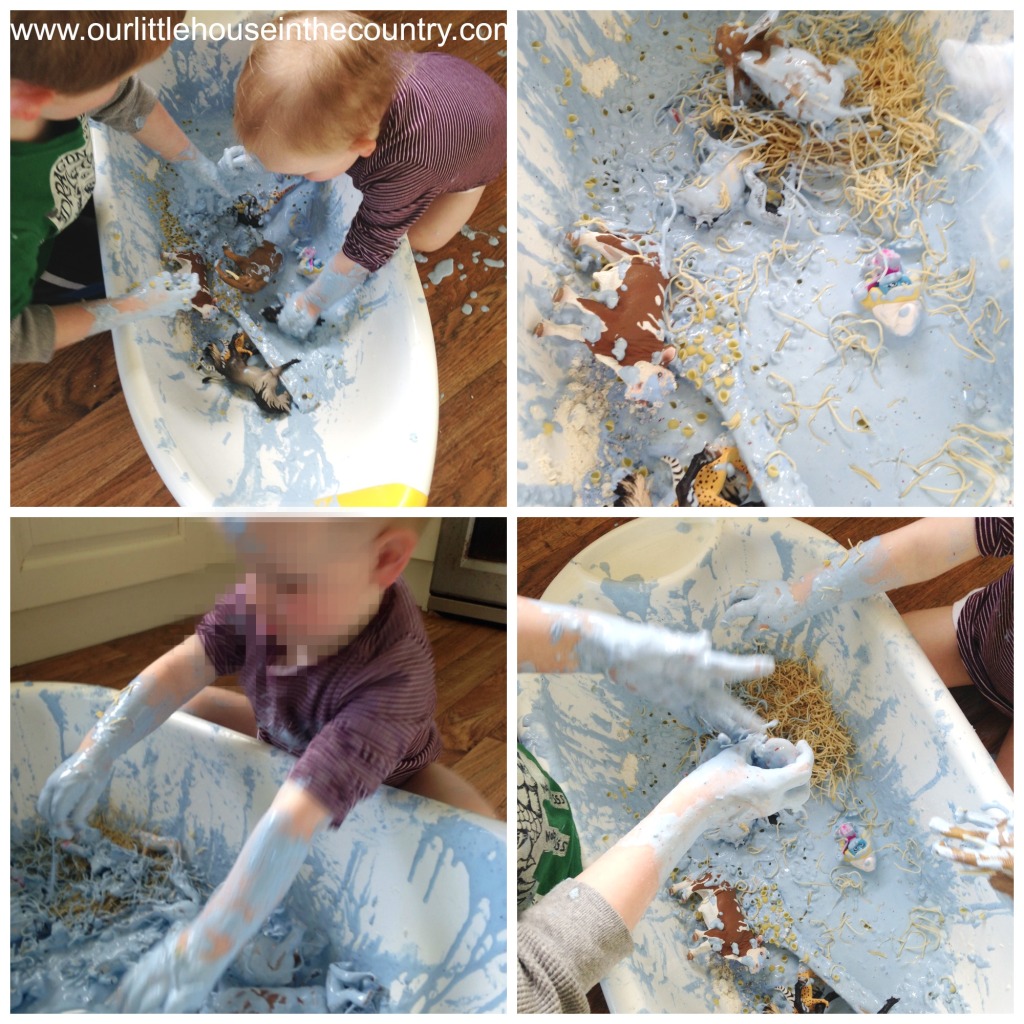 even more messy play