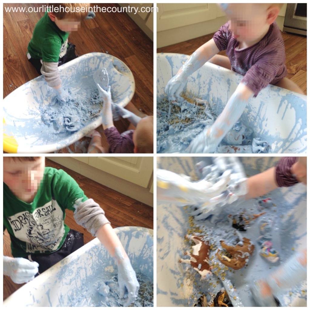 More messy play