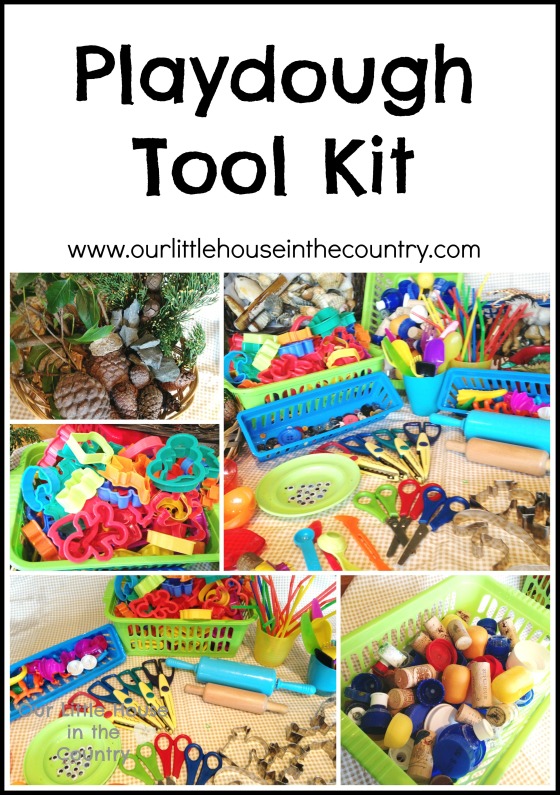 The Essential Play Dough Tool Kit - Everything you need for play dough fun #playdough #kidsactivities