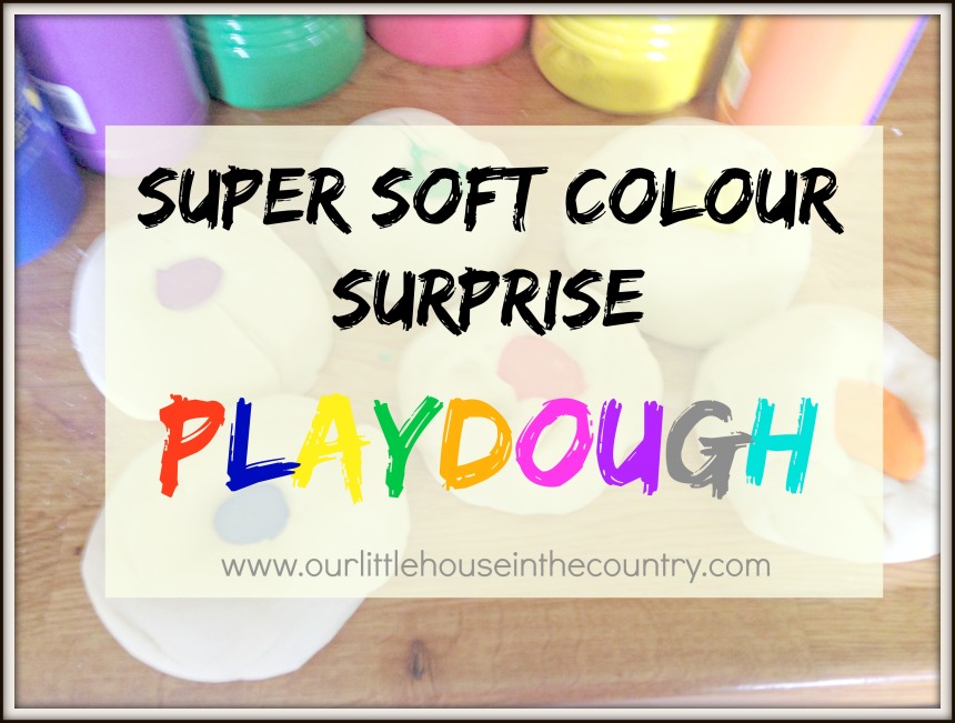 Super Soft Colour Surprise Playdough - Our Little House in the Country