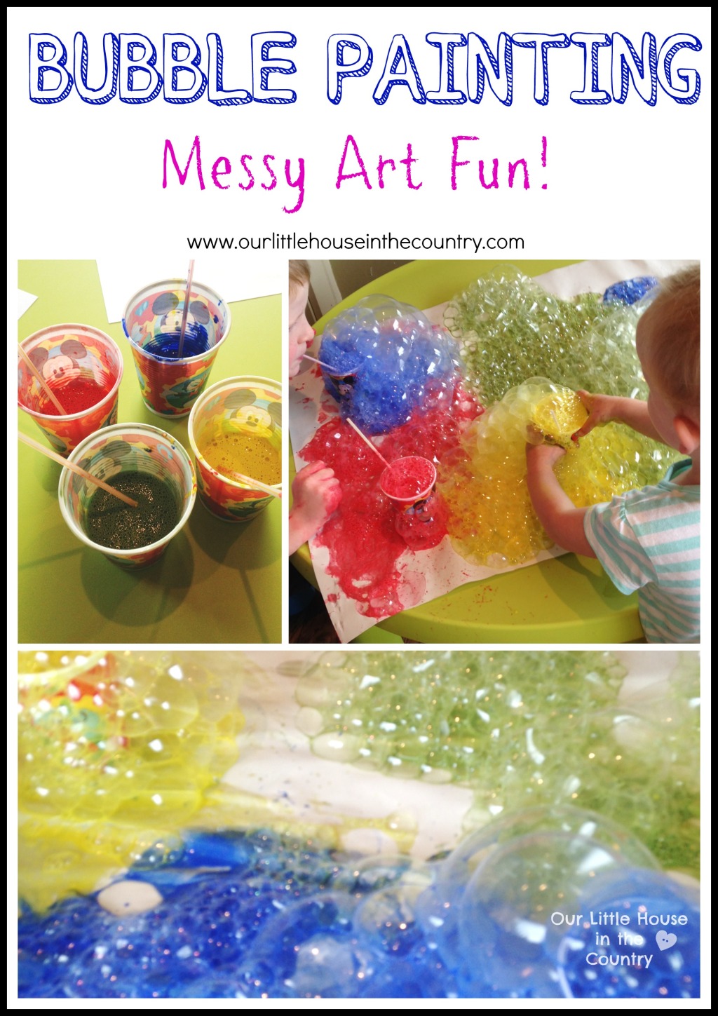 No-Spill Round Paint Cups with Colored Lids - Creativity Street