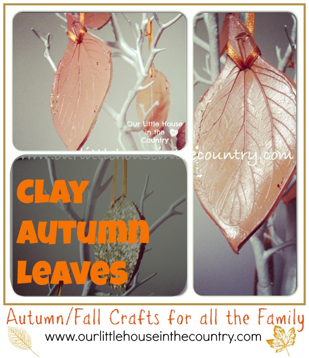Clay Autumn Leaves – Fall Crafts for Kids