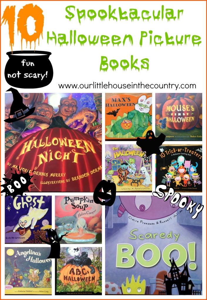 10 Spooktacular Halloween Picture Books - Our Little House in the Country