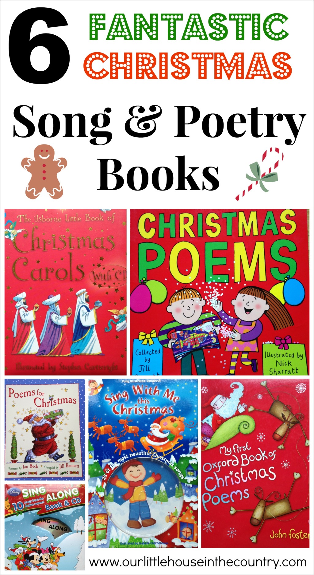 6 Fantastic Christmas Poetry and Song Books for Children