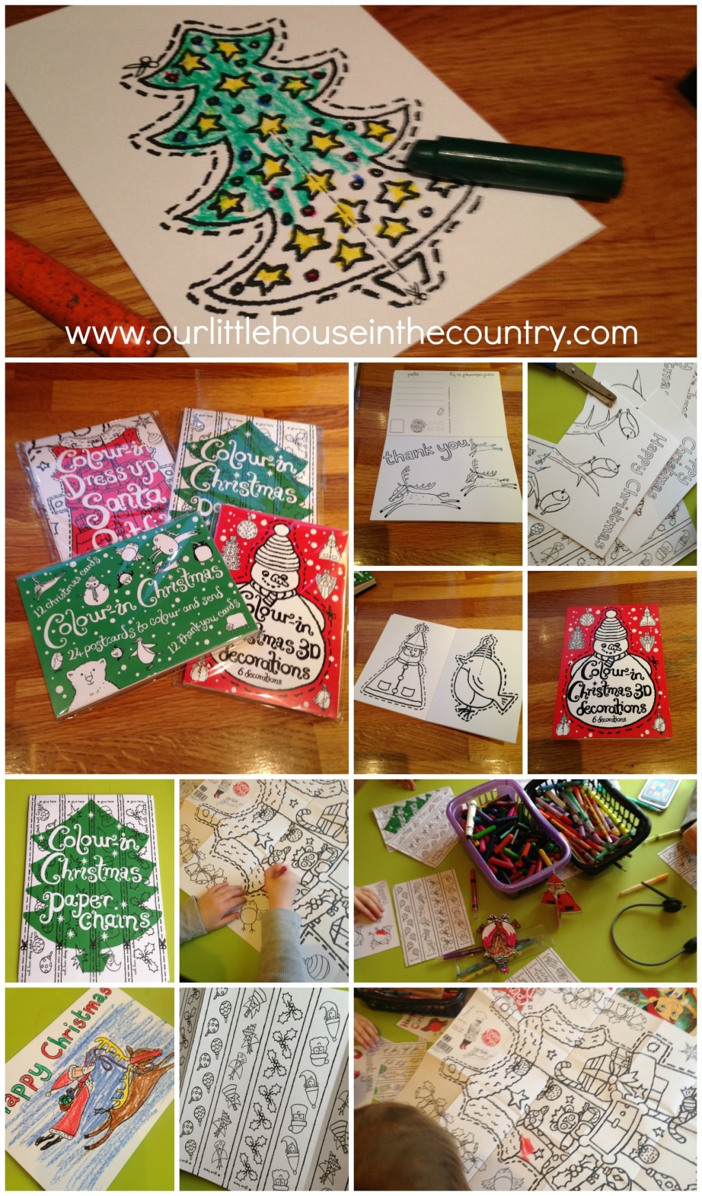 Christmas Card and Decoration Making Kits by EggNogg (Review)