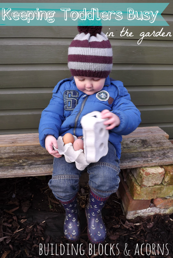 Keeping Toddlers Busy in the Garden – A Guest Post by Building Blocks and Acorns