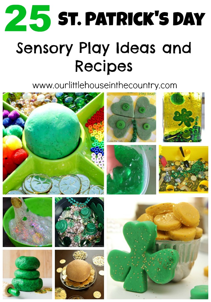 25 St. Patrick’s Day Sensory Play Ideas and Recipes