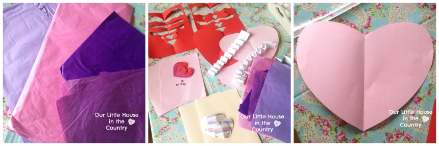 8 Valentine's Day Crafts for Younger Kids - includes step by step instructions - Our Little House in the Country 1