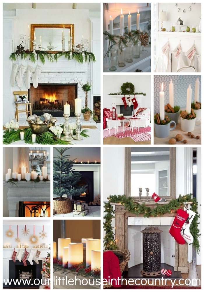 10 Simple but Gorgeous Ways to Decorate your Mantle for Christmas