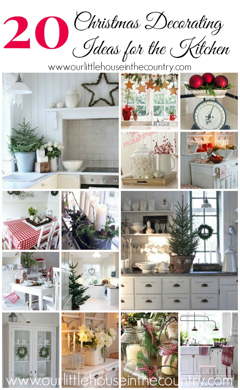 20 Christmas Decorating Ideas for the Kitchen