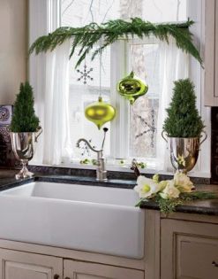 Christmas Decorating Ideas for the Kitchen - Our Little House in the Country 5