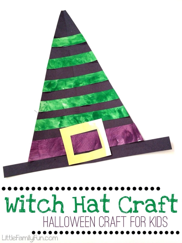 Witch Crafts for a Kids - More Halloween Fun - Our Little House in the Country