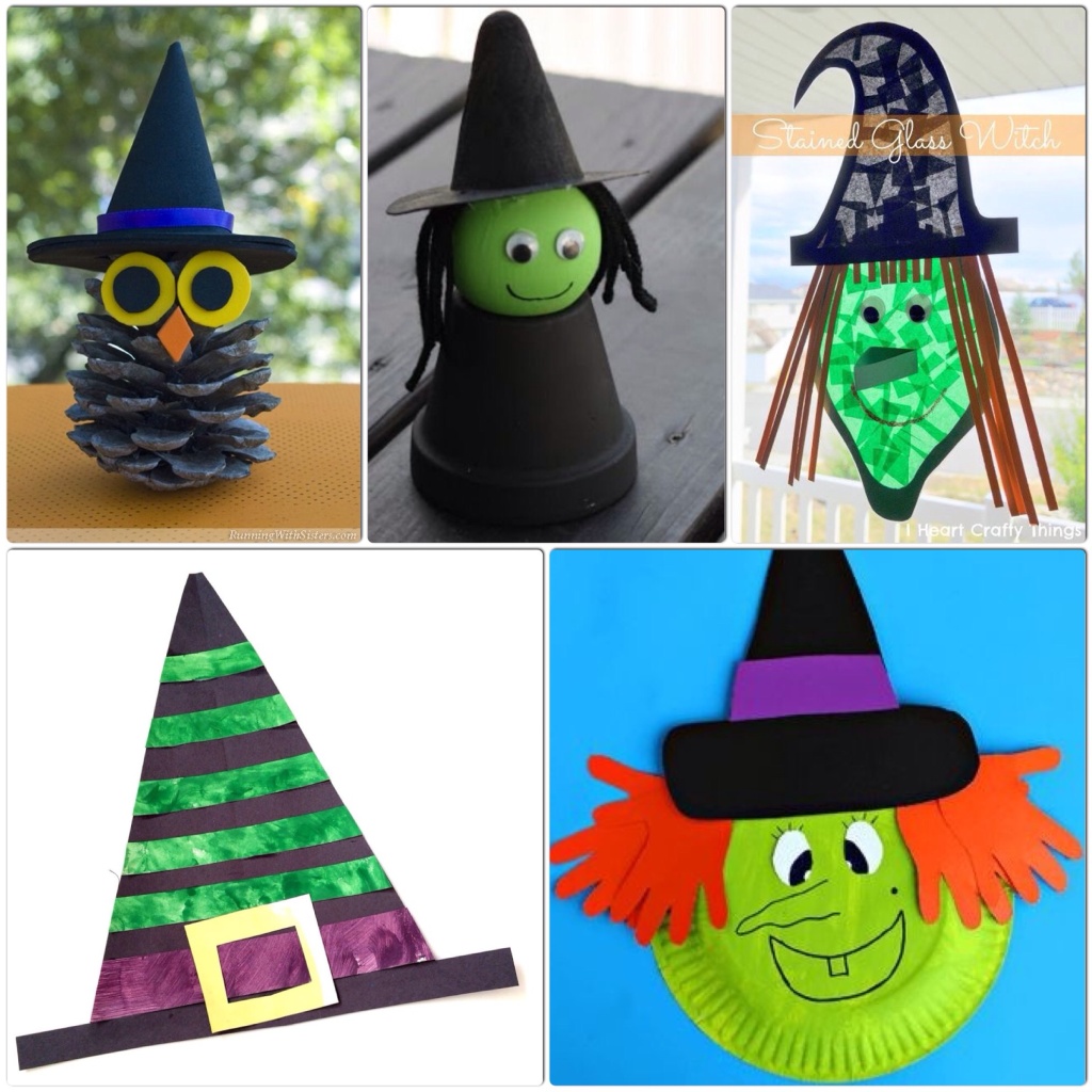 Witch Crafts for Kids - More Halloween Fun - Our Little House in the Country