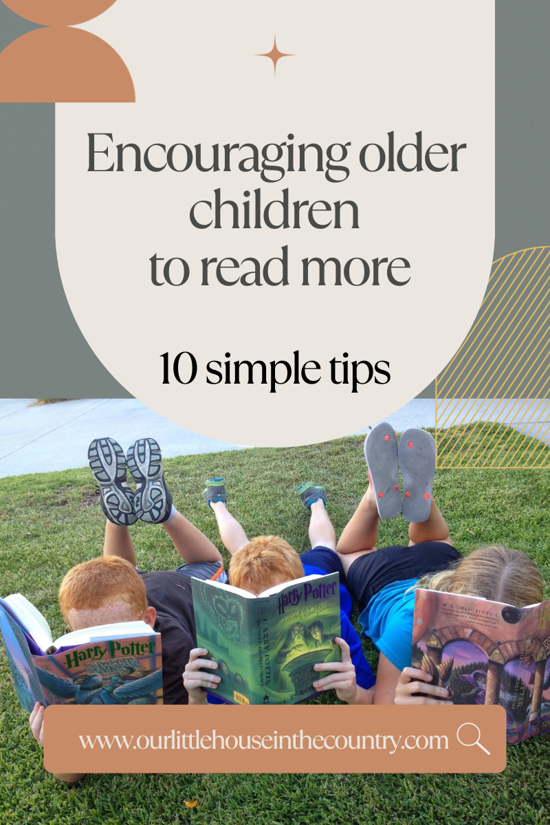 Encouraging older children to read